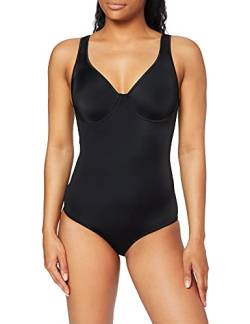 Sassa Damen Formender Body doppelt vorgeformt 00903, Einfarbig, Gr. 75D, Schwarz (Schwarz 00500) von Sassa