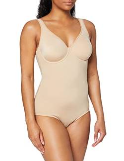 Sassa Damen Formender Body doppelt vorgeformt 00903, Einfarbig, Gr. 80B, Elfenbein (Skin 00428) von Sassa