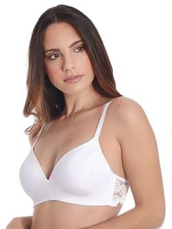 Sassa Soft BH mit Einlage Classic LACE 14660 Gr. 70C in White von Sassa