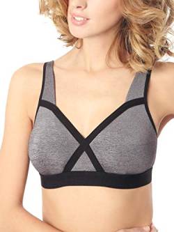 Sassa Sport-BH Sports Bras 10863, 80, D, grau von Sassa