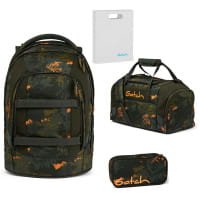 Satch Pack Schulrucksack-Set 4tlg Jurassic Jungle von Satch