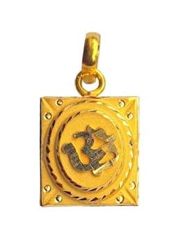 Satfale Jewellers 22K/18K echt zertifiziert Geldstrafe Gelb Gold Nobel Herrenanhänger von Satfale Jewellers