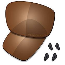 Saucer Premium Ersatzgläser für Oakley Drop Point OO9367 Sonnenbrillen High Defense - Amber Brown Polarisiert von Saucer