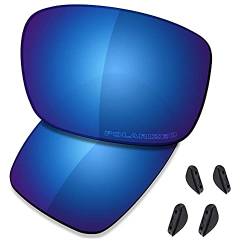 Saucer Premium Ersatzgläser für Oakley Drop Point OO9367 Sonnenbrillen High Defense - Midnight Blue Polarisiert von Saucer