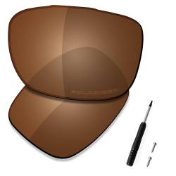 Saucer Premium Ersatzgläser für Oakley TwoFace OO9189 Sonnenbrillen High Defense - Amber Brown Polarisiert von Saucer