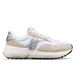 Saucony Jazz NXT, 11 Weiß-Silber, 37.5 EU von Saucony Originals