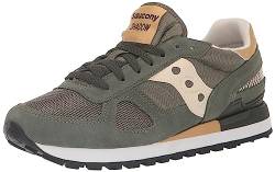 Saucony Men's Shadow Original Sneaker, Olive/Tan, 9 von Saucony Originals