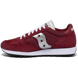 Saucony Originals Herren Jazz Original Vintage 1 Turnschuh, Rot/Weiß/silberfarben, 44.5 EU von Saucony Originals