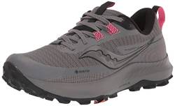 Saucony Damen Peregrine 13 GTX Traillaufschuh, Gravel/Black, 41 EU von Saucony