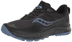 Saucony Damen Peregrine Ice+ 3 Traillaufschuh, Schwarz/Summit, 8.5 von Saucony