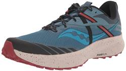 Saucony Damen Ride 15 Tr Laufschuh, Deep Sea/Lava, 42 EU von Saucony