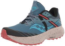 Saucony Damen Ride 15 Tr Laufschuh, Mist/Ember, 38.5 EU von Saucony