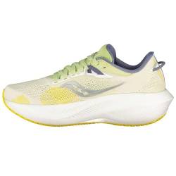 Saucony Damen Triumph 21 Laufschuhe Neutralschuh Weiß - Mehrfarbig 41 von Saucony