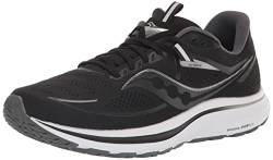 Saucony Herren Omni 21 Laufschuh, Schwarz/Weiß, 43 EU von Saucony