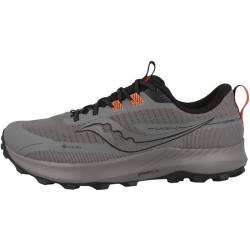 Saucony Herren Peregrine 13 GTX Traillaufschuh, Gravel/Black, 42 EU von Saucony