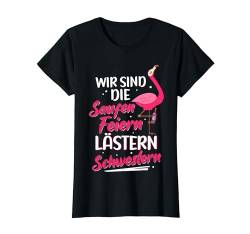 Wir Sind Die Saufen Feiern Lästern Schwestern Party Saufen T-Shirt von Saufen Schnaps Trinkspiel Geschenkideen & Designs