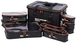 Savage Gear 48x36x28cm WPMP Lure Carryall Kit XL - 9 Angeltaschen für Raubfischköder, Tackletaschen Set, Zubehörtaschen, Ködertaschen von Savage Gear