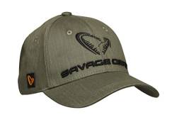 Savage Gear Basecap für Spinnangler Catch Cap Olive Green Melange von Savage Gear
