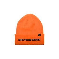 Savage Gear Fold-Up Beanie One Size Sun Orange von Savage Gear