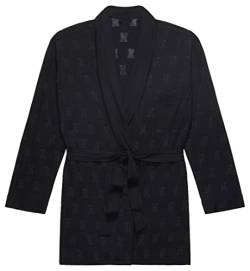 Savage X, Sheer X Smoking Jacket, Polyester, Caviar, XL von Savage X Fenty