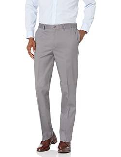 Savane Herren Men's Flat-Front Stretch Performance Chino Freizeithosen, Ultimate Castlerock, 38W / 32L von Savane