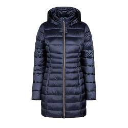 Save The Duck Reese Hooded Coat Mantel D47300W (4(XL), BLUE BLACK) von Save The Duck