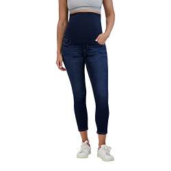 Savi Parker Damen Schwangerschaft Jeans über dem Bauch - Schwangerschaft Must Haves Herbst und Winter Umstandskleidung, dunkle Waschung, X-Groß von Savi Parker