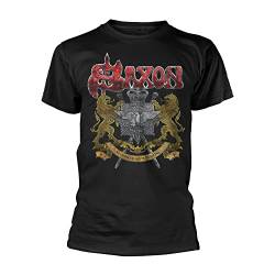 Saxon 40 Years T-Shirt schwarz M von Saxon