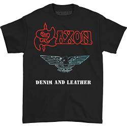 Saxon - T-Shirt Leather (in L) von Saxon
