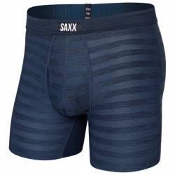 Saxx - Droptemp Cooling Mesh Boxer Brief Fly - Kunstfaserunterwäsche Gr XL blau von Saxx