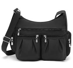 Scarleton Multi Pocket Shoulder Bag H140701 - Schwarz von Scarleton