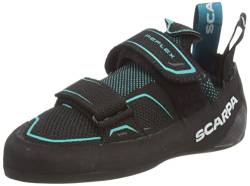 Scarpa Damen Reflex V WMN Kletterschuhe, Black-Ceramic FFXW, 36.5 EU von Scarpa