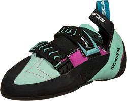 Scarpa Damen Vapor V WMN Kletterschuhe, Dahlia-Aqua FRW, 39 EU von Scarpa