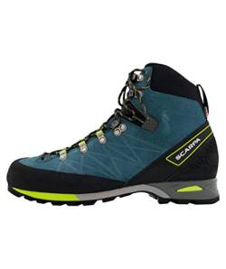 Scarpa Herren MARMOLADA PRO HD Trekking-& Wanderstiefel, Lake Blue-Lime Hdry Bag Drumlin, 41 EU von Scarpa