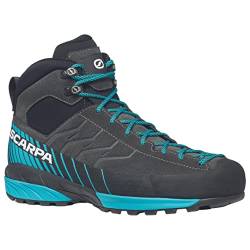 Scarpa Herren Mescalito Mid GTX Schuhe, Shark-Azure, EU 45.5 von Scarpa