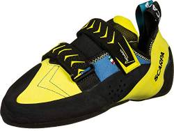 Scarpa Herren Vapor V Kletterschuhe, Ocean-Yellow FR, 39.5 EU von Scarpa