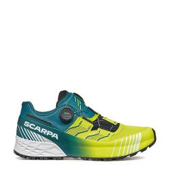 Scarpa M Ribelle Run Kalibra Ht Grün - Bequemer robuster Herren Trailrunning Schuh, Größe EU 46 - Farbe Lime Green - Dee von Scarpa