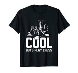 Coole Jungs spielen Schach T-Shirt von Schach T-Shirts & Geschenkideen