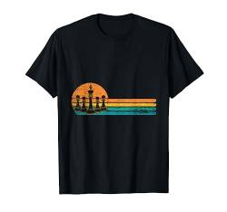 Schachfiguren Schachmatt Geschenk Retro Schach T-Shirt von Schach T-Shirts & Geschenkideen