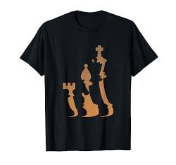 Schachmatt Brettspiel Nerd Schachfigur Geschenk Schach T-Shirt von Schachfiguren Schach Geschenk