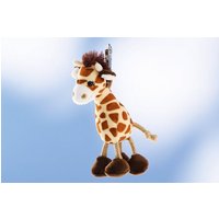 Schaffer® Plüschanhänger Schlüsselanhänger Giraffe 10 cm von Schaffer