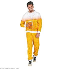 Bier Trainingsanzug für Sie und Ihn Jogginganzug Gr. S bis 3XL - mit Brille - Oktober Fest Fasching (as3, alpha, m, regular, regular) von Scherzwelt.de Kostüme und mehr