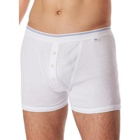 Schiesser Revival Herren Trunk weiß Baumwolle von Schiesser Revival