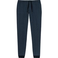 SCHIESSER Loungehose, lang, für Herren, blau, 54 von Schiesser