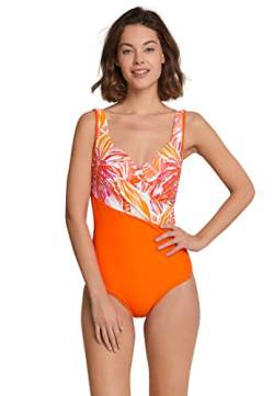 Schiesser Aqua Damen Badeanzug Shape orange 160785 (38B) von Schiesser