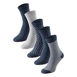 Schiesser Damen 5 Pack Strümpfe - Stay Fresh Socken, Sortiert 1_173206, 39-42 EU von Schiesser
