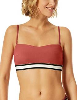 Schiesser Damen Bandeau Top Bikini, Terracotta, XS von Schiesser