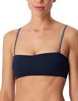 Schiesser Damen Bandeau Top Bikini, dunkelblau, XL von Schiesser