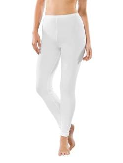 Schiesser Damen Broek lang Unterhose, Weiß (100-weiss), 40 EU von Schiesser