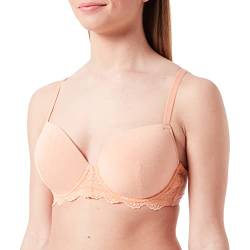 Schiesser Damen Bügel gepadded BH-Träger, Pfirsich, 75A von Schiesser